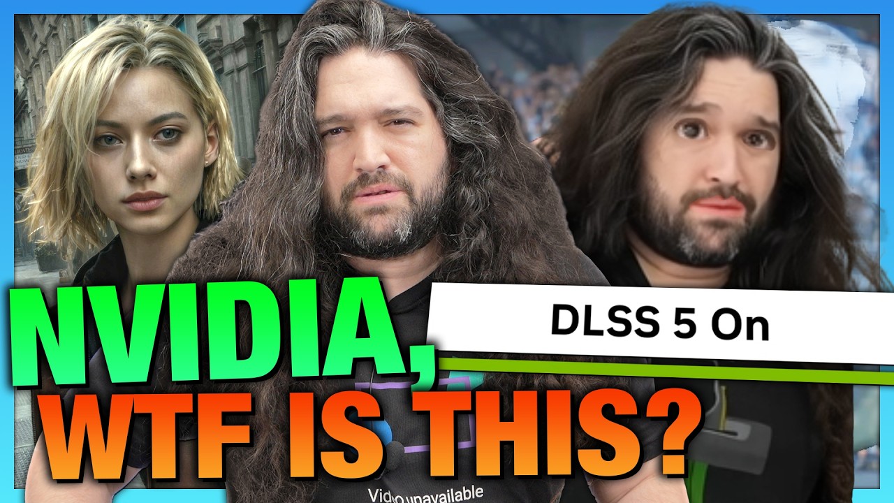 NVIDIA Says You're "Completely Wrong" About DLSS 5 Being Slop cover art