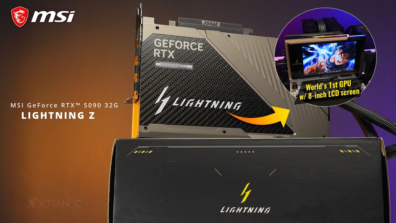 Lightning Strikes Again!!! MSI RTX 5090 32G LIGHTNING Z Perfomance Review [Ph] cover art