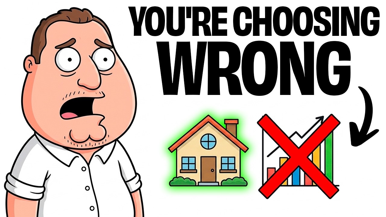 Real Estate Vs Stocks - Which One Will Make You Richer? (Shocking Math) cover art