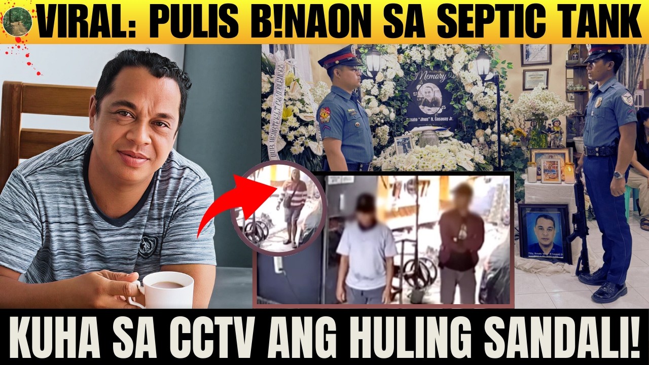 ‼️VIRAL CASE ‼️ PULIS,P!NATAY!! KUHA SA CCTV! SAKA INILIBING SA SEPTIC TANK [ Tagalog Crime Story ] cover art