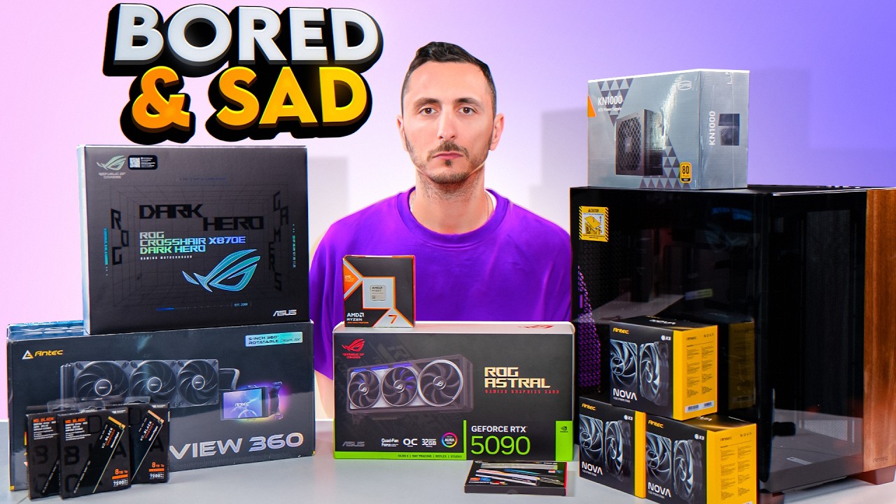 Im Bored and Sad...Lets Build A Gaming PC! cover art