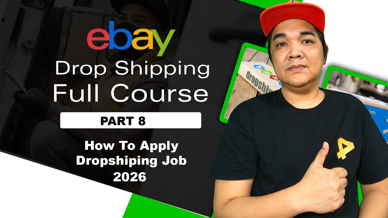 Part 8 How To Apply Dropshipping Work From Home Online Jobs For Beginners cover art