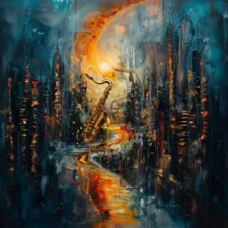 Sax and Tracks cover art