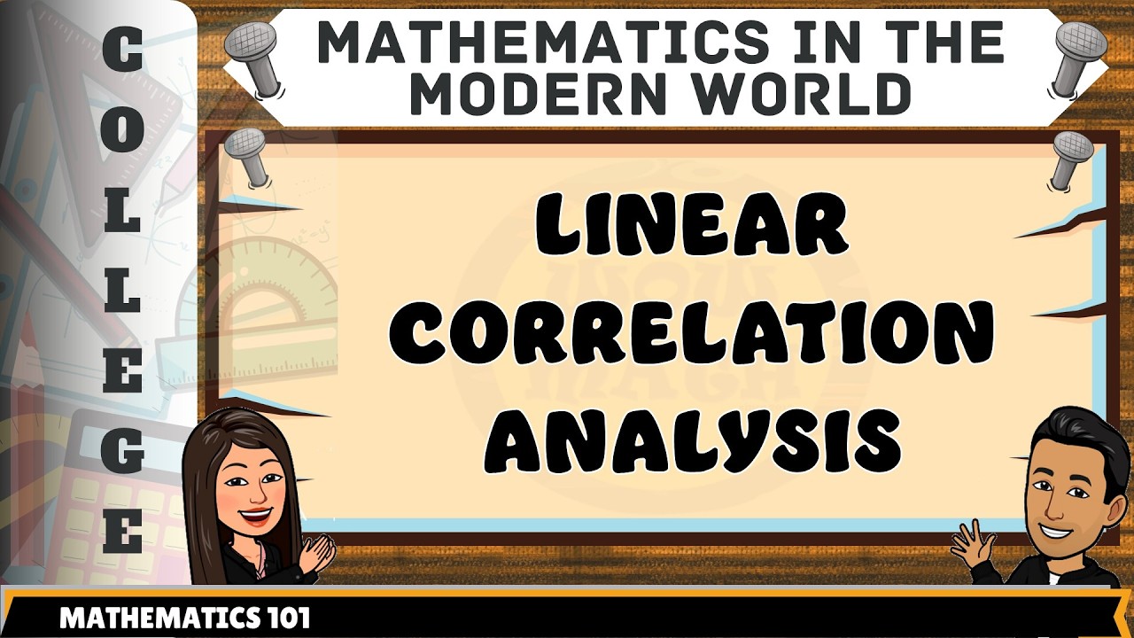 LINEAR CORRELATION ANALYSIS cover art