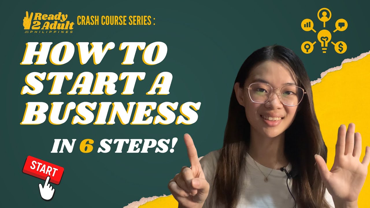 HOW TO START A BUSINESS for Beginners | START A BUSINESS IN 2022 | Crash Course Series cover art