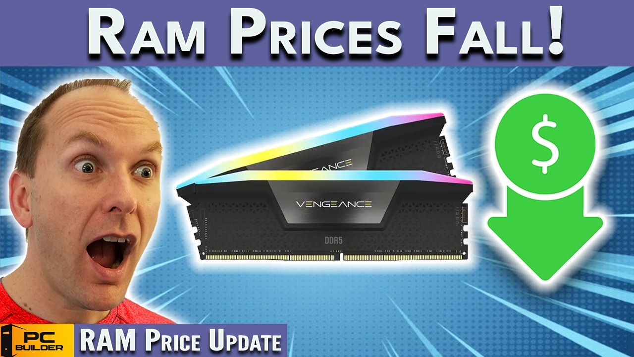 RAM Prices FALL As Massive OpenAI RAM Deal COLLAPSES! cover art