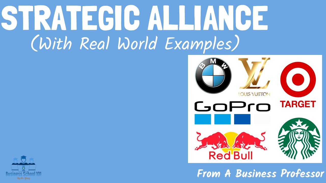 Strategic Alliance (With Real World Examples) | Strategic Management | From A Business Professor cover art