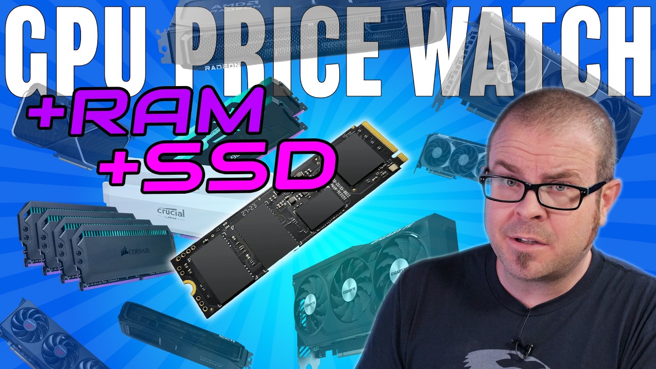 Checking Actual RAM, GPU and SSD Prices cover art