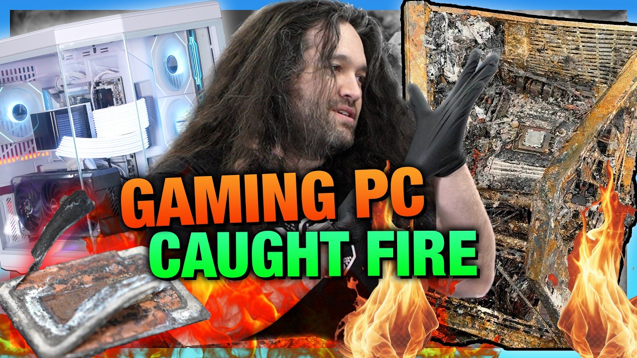 House Fires Destroyed 2 Subscriber PCs | Rebuilding & Inspecting the Remains cover art
