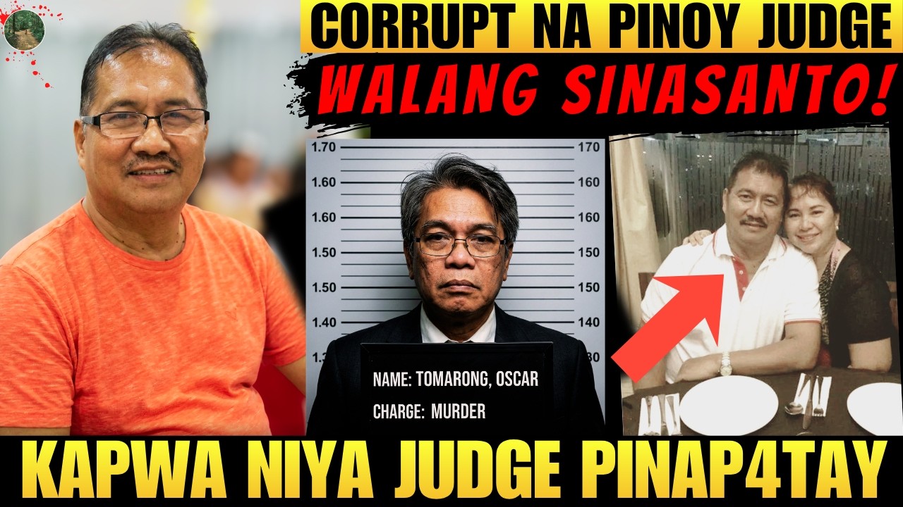 CORRUPT NA PINOY JUDGE, WALANG SINASANTO, KAPWA JUDGE PINAPATAY, KULONG!!  [ Tagalog Crime Story ] cover art