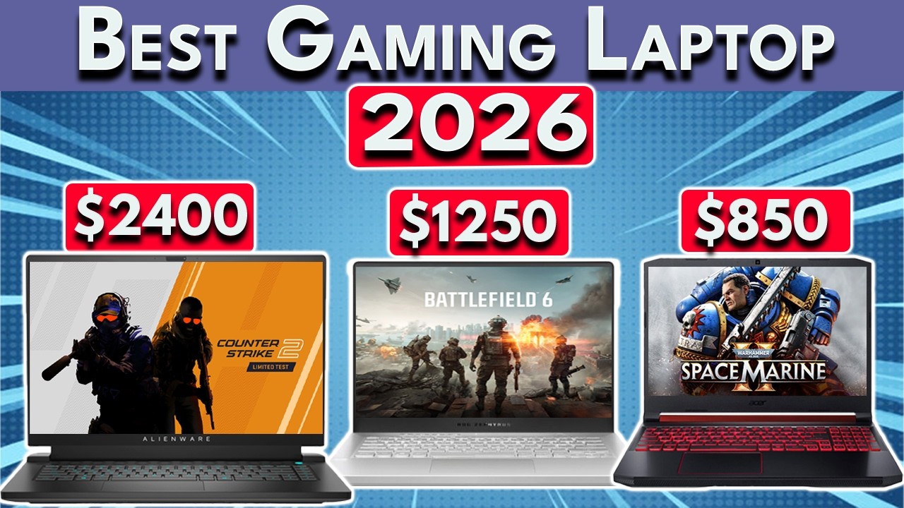 💻 Best Gaming Laptop 2026 Deals: Budget, Midrange & Premium | Best Gaming Laptops 2026 cover art