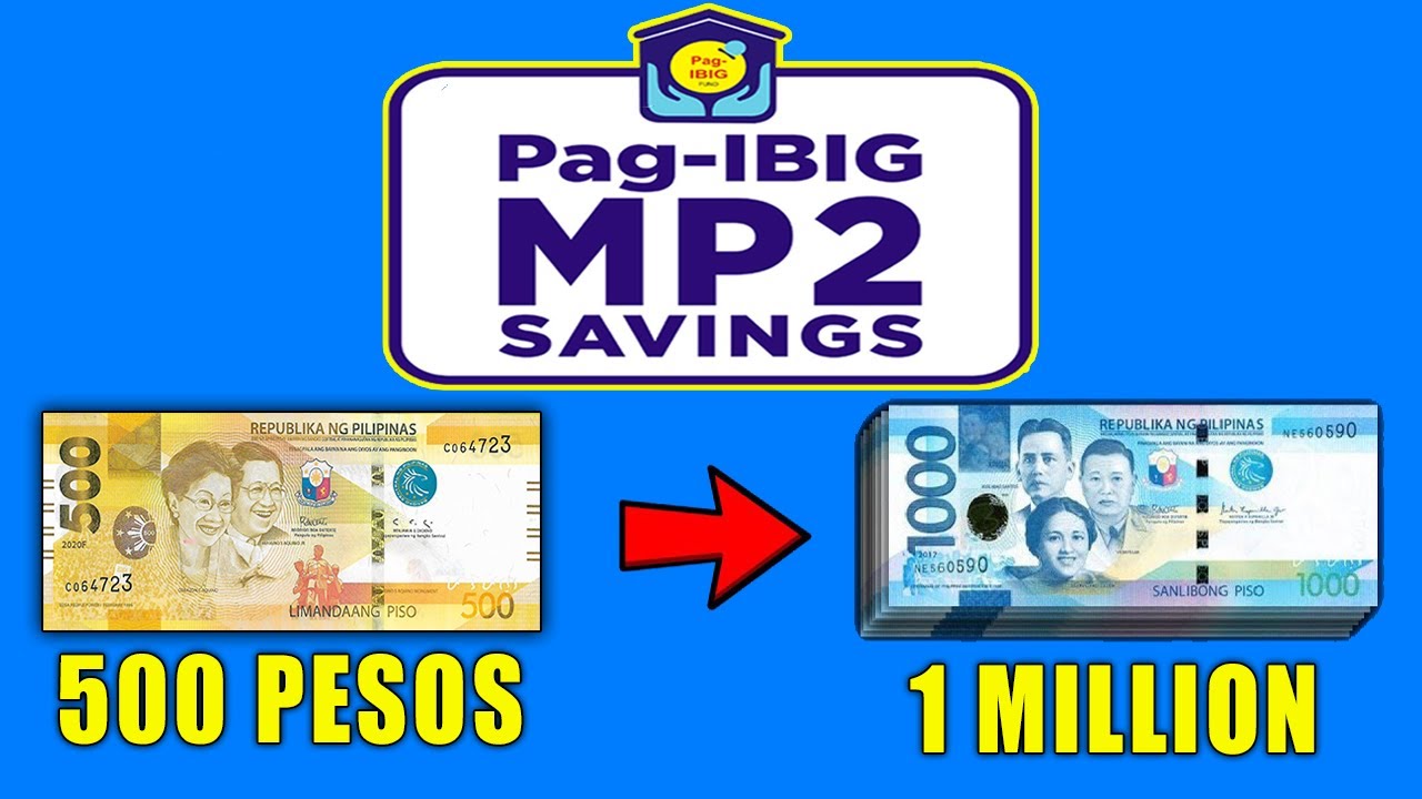 PAG - IBIG MP2 : Gawing MILYON ang 500 Pesos? | MP2 Explained