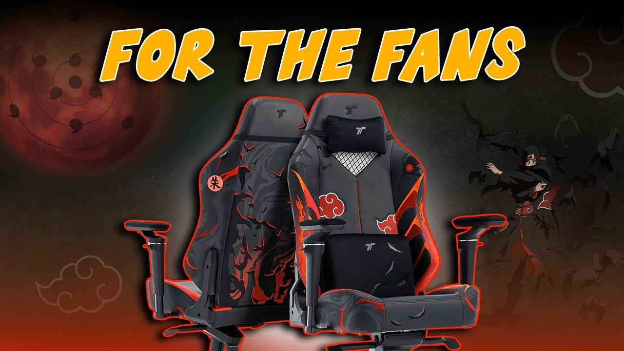 If Naruto is life 🐱‍👤TTRacing Maxx Gaming Chair Itachi Edition cover art