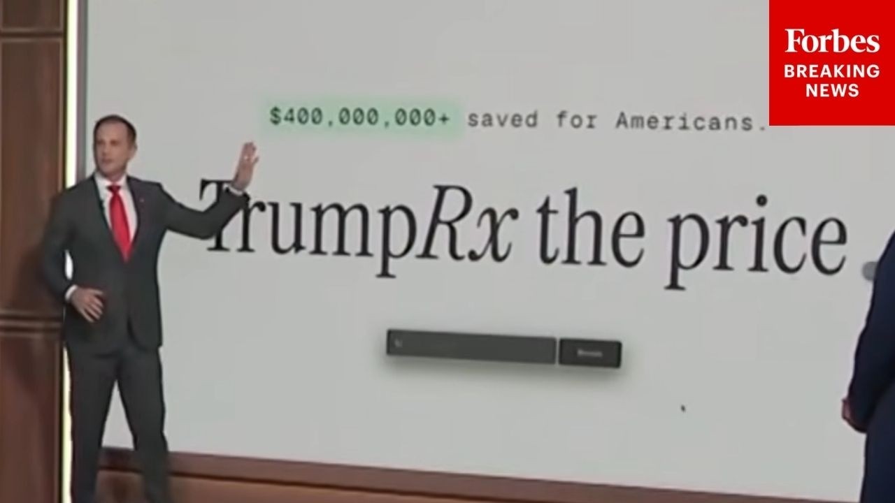 'The Genius Behind The World-Class Website': Trump Brings On Joe Gebbia To Show Off New TrumpRx Site cover art