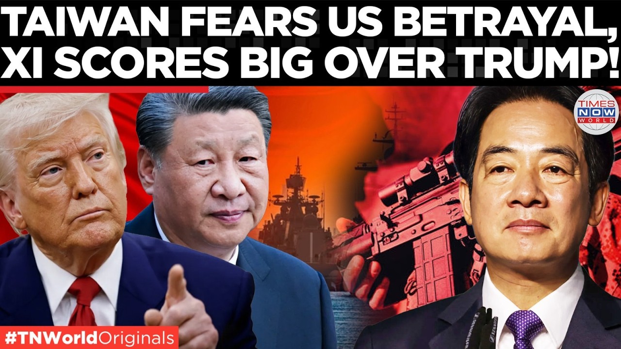 TRUMP SHOCKS TAIWAN: US Arms Deal Now “Depends On China” After Xi Talks | Times Now World cover art