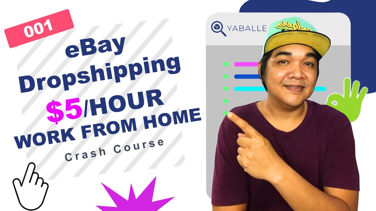 Yaballe eBay Dropshipping Online Jobs Actual Work To Do E-commerce Work From Home cover art