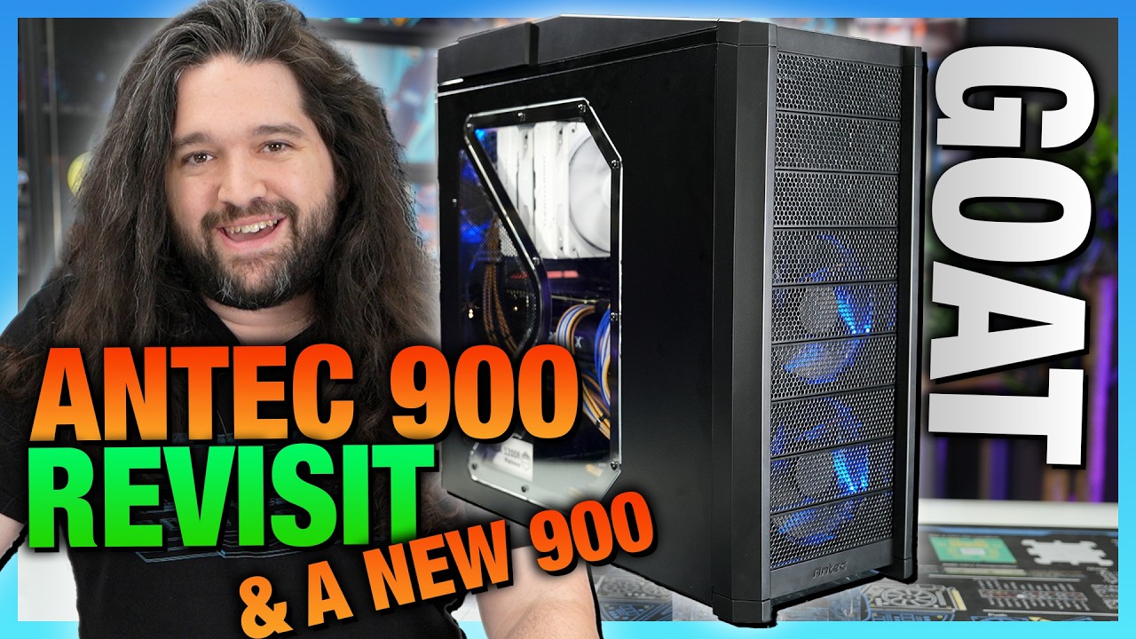 The GOAT: Antec 900 Case Revisit & New 900 (2026) Review, Benchmarks, and Thermals cover art