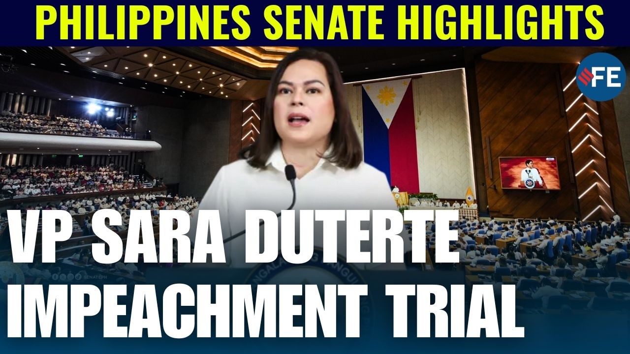 VP Sara Duterte Impeachment Trial Begins in Senate-Led Court Session | Philippines NEWS cover art