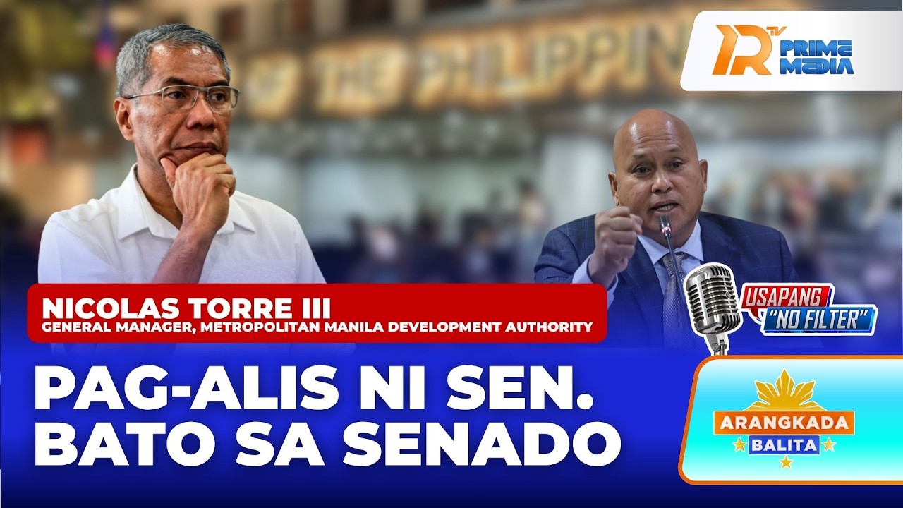 Former PNP Chief Nicolas Torre III, Nagpahayag ng Pananaw sa Isyu ni Sen. Bato | Arangkada Balita cover art