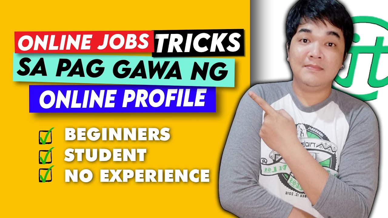 Online Jobs Freelancing Profile Tips How It Works Tutorial For Beginners cover art