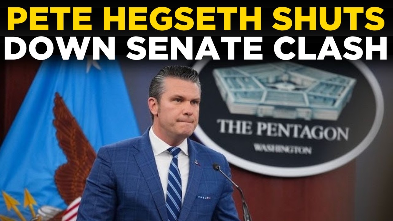 US NEWS LIVE: ‘Save The Lecture’: Pete Hegseth Explodes, Turns Off Mic During Fiery Testimony cover art
