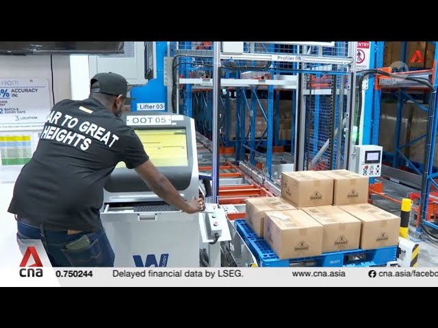 WAREHOUSE TRANSFORMATION: Automation investments have helped some firms amid global disruptions cover art