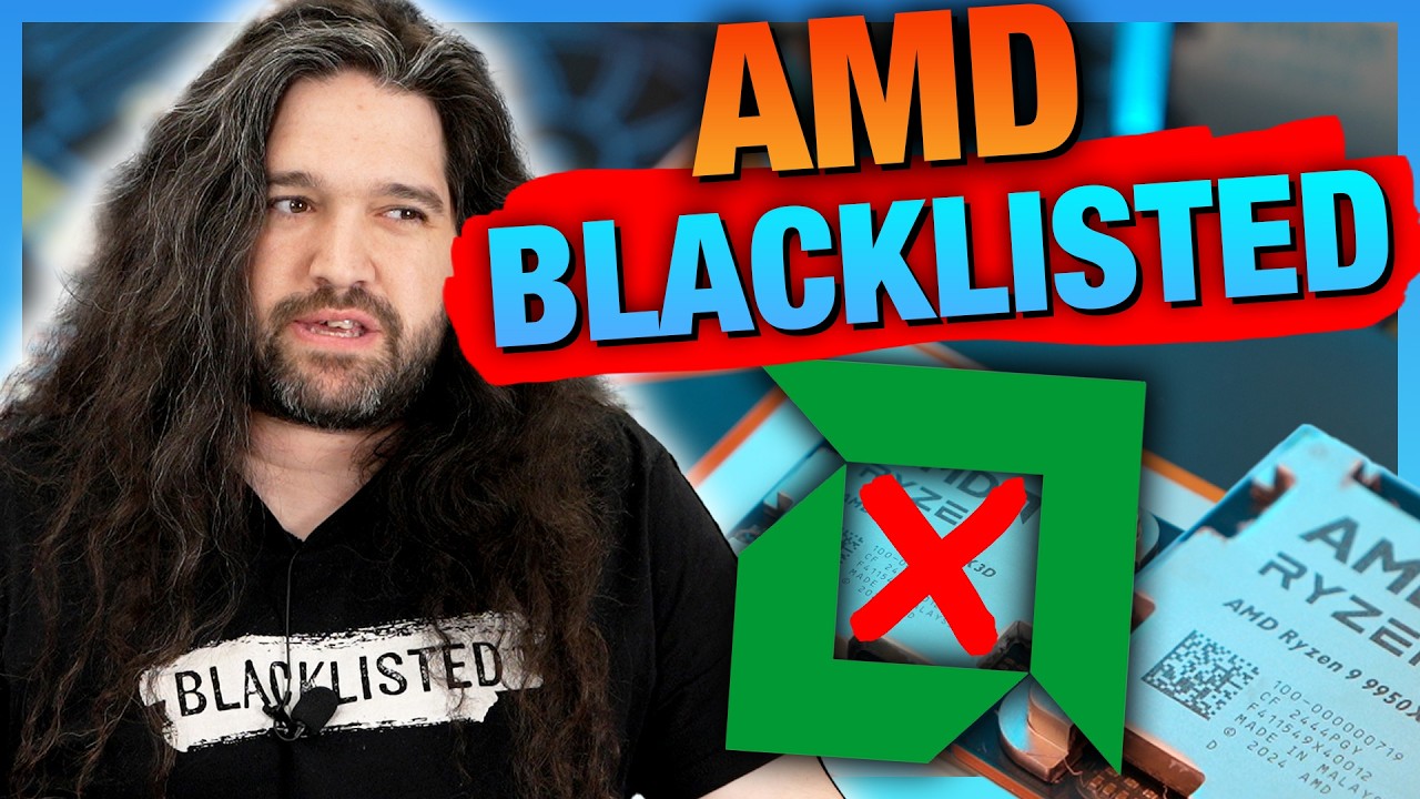 BLACKLISTED by AMD | AMD's Dirty Tactics cover art
