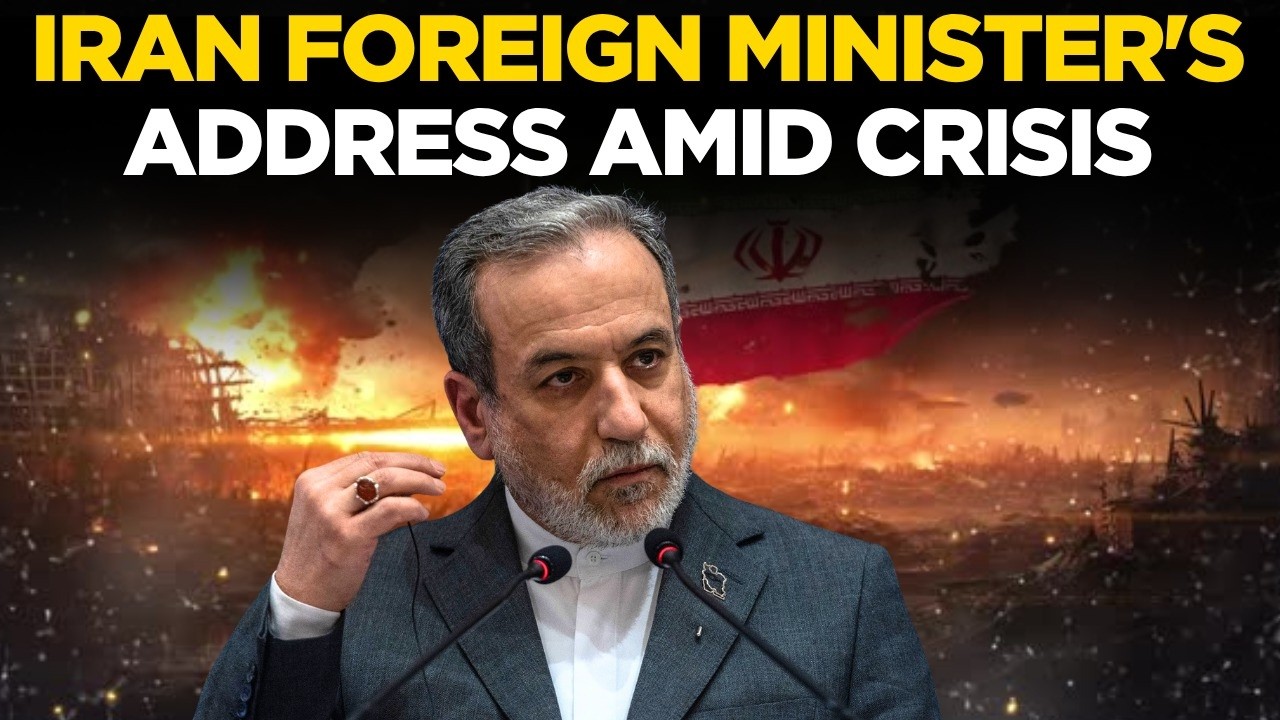 Abbas Araghchi LIVE: Iran Foreign Minister Araghchi exposes escalating Middle East crisis | TN World cover art