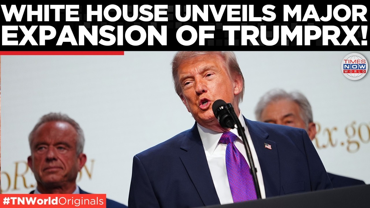 TRUMP EXPOSES PHARMA: Trump & RFK Jr. Cut Drug Prices Up to 700%, Launch Massive TrumpRx Update! cover art