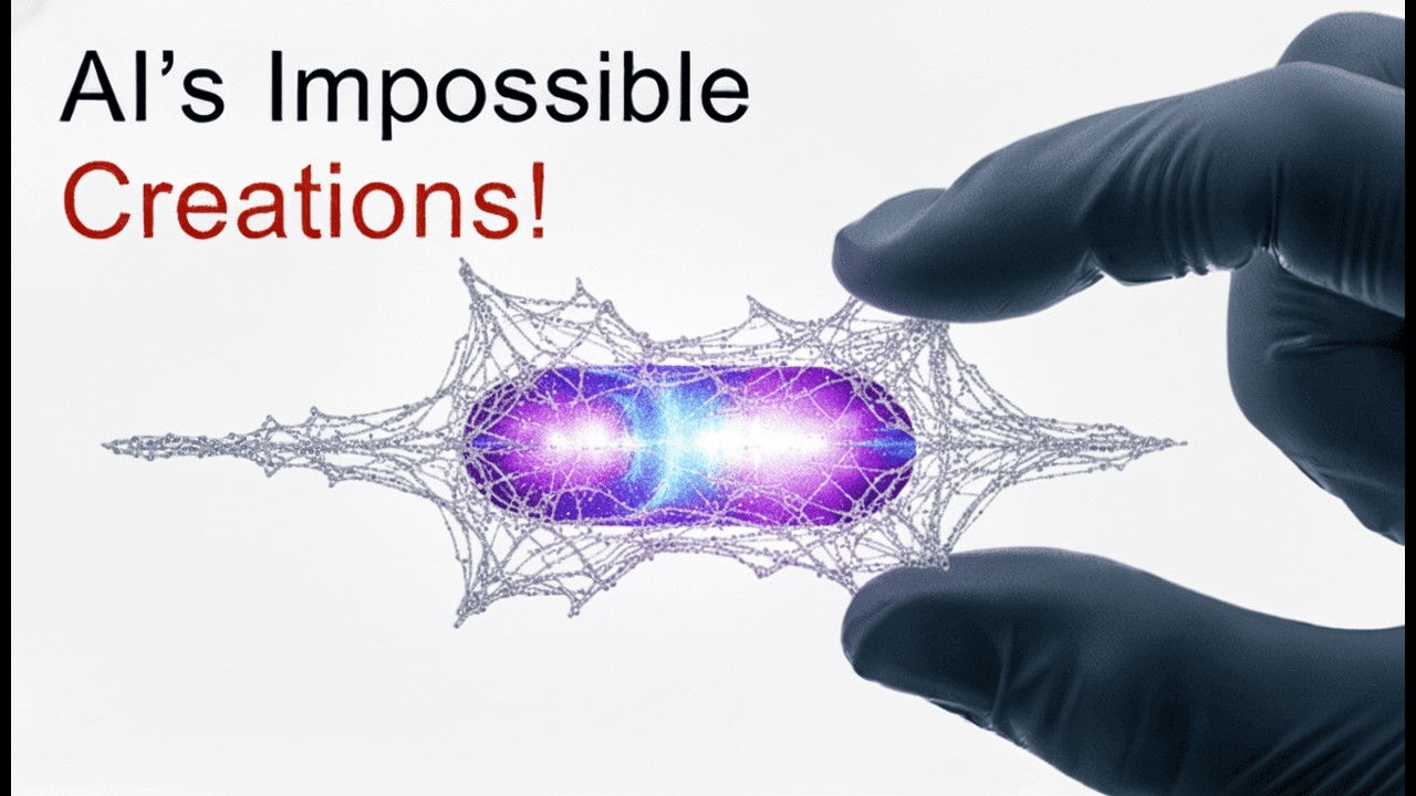 Top 15 New Inventions MADE By AI That Shouldn't Be Possible cover art