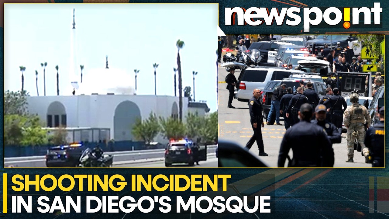 San Diego Mosque Shooting: FBI Probes Hate Crime At The Islamic Center | WION Newspoint cover art