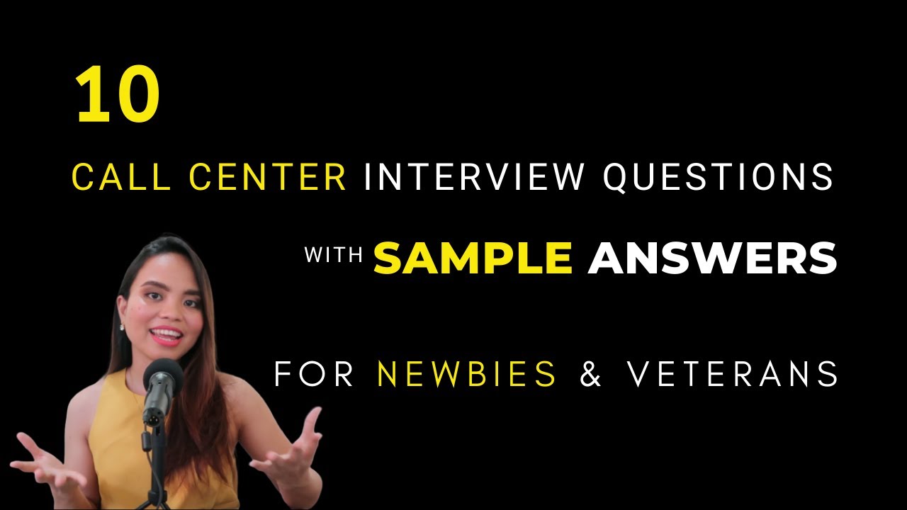 Call Center Job Interview Questions