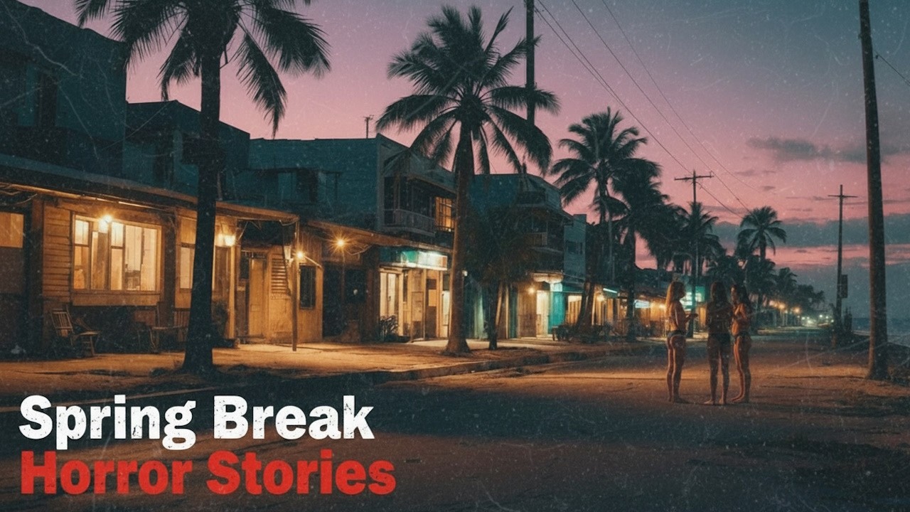 3 Scary TRUE Spring Break Horror Stories cover art