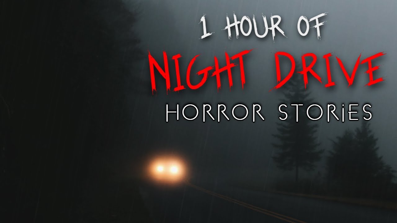 1 Hour of Rainy Night Drive Horror Stories | Vol. 1 (Compilation) cover art