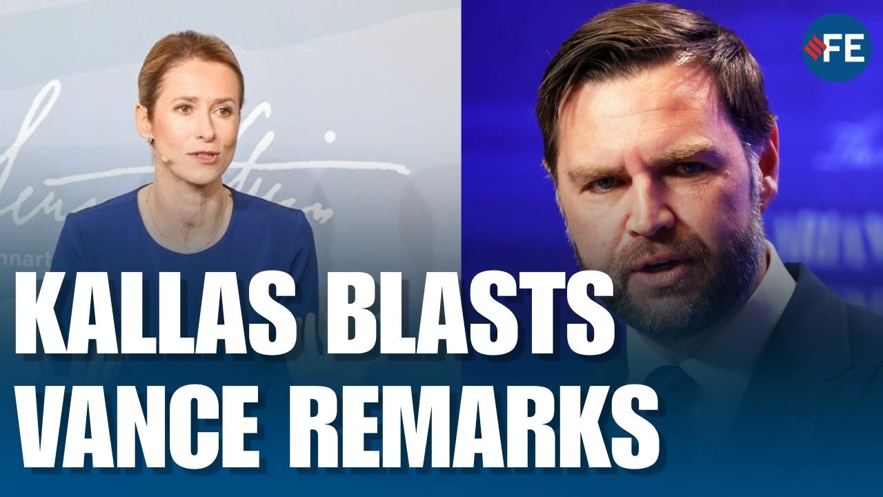 Kallas Sounds Alarm Over Trump and Vance Comments on Europe | WORLD NEWS cover art