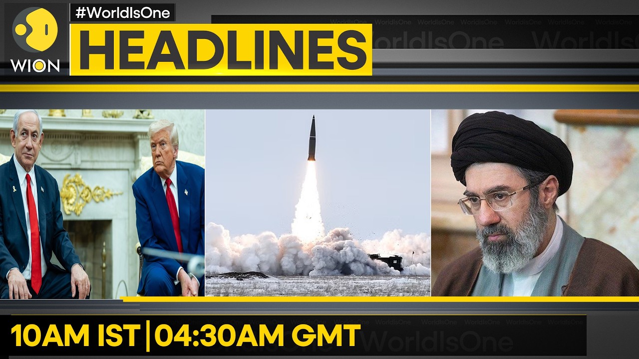 US-Iran War: Trump Good Chance Of Iran Nuclear Deal | Trump Postpones Tuesday Iran Attack |Headlines cover art