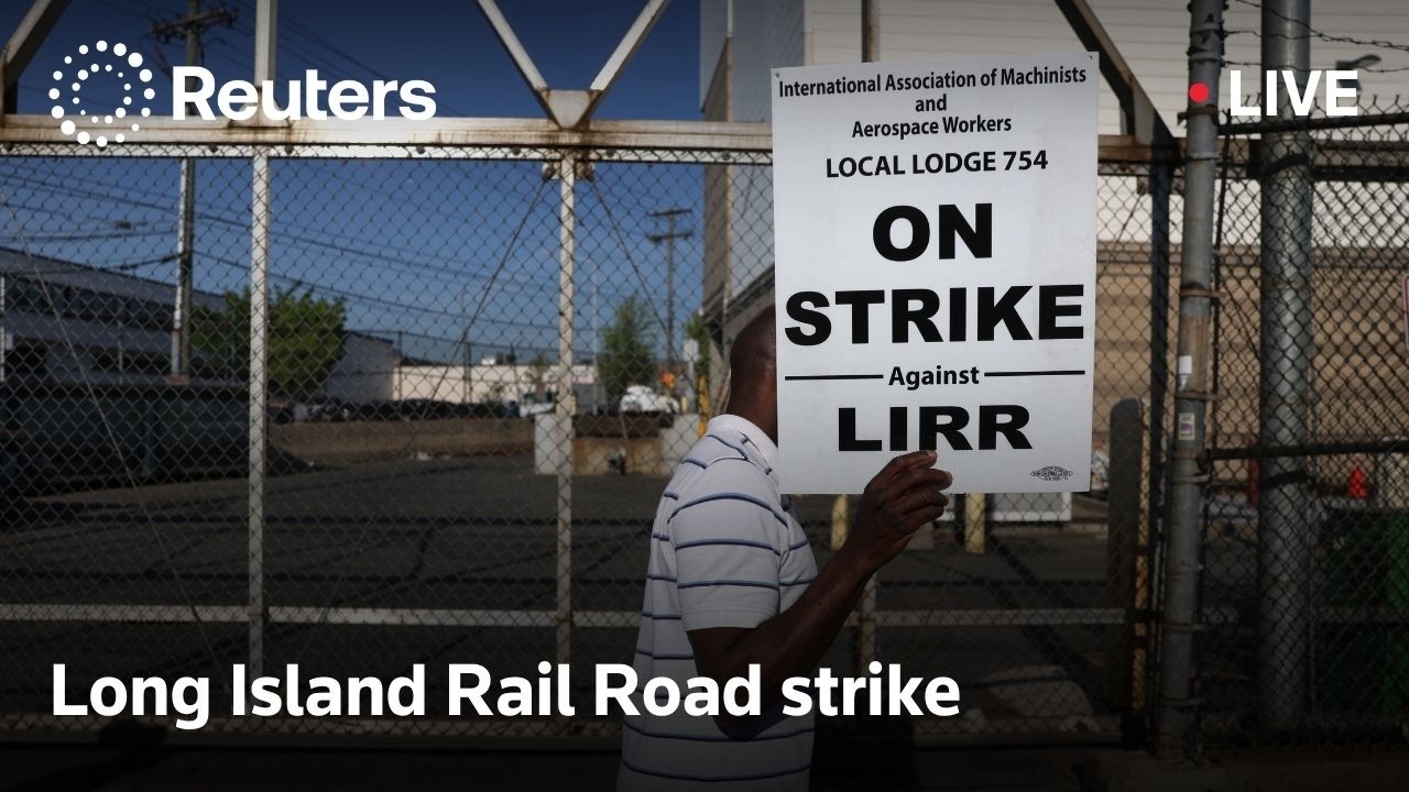 LIVE: Long Island Rail Road strike halts busy US commuter line cover art