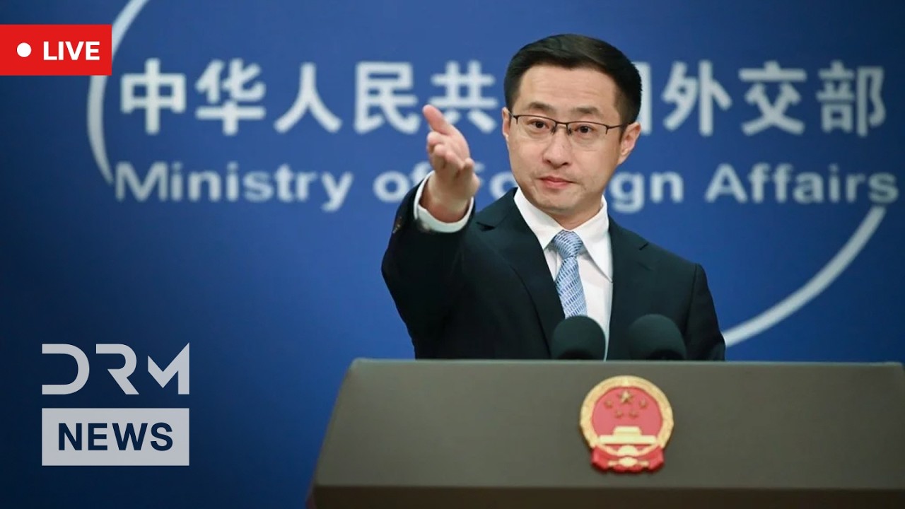 LIVE: Beijing Responds to Rising Global Tensions at Chinese Foreign Ministry Press Conference | AC1B cover art