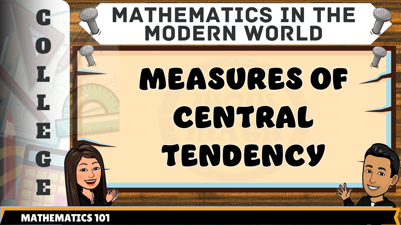 MEASURES OF CENTRAL TENDENCY cover art