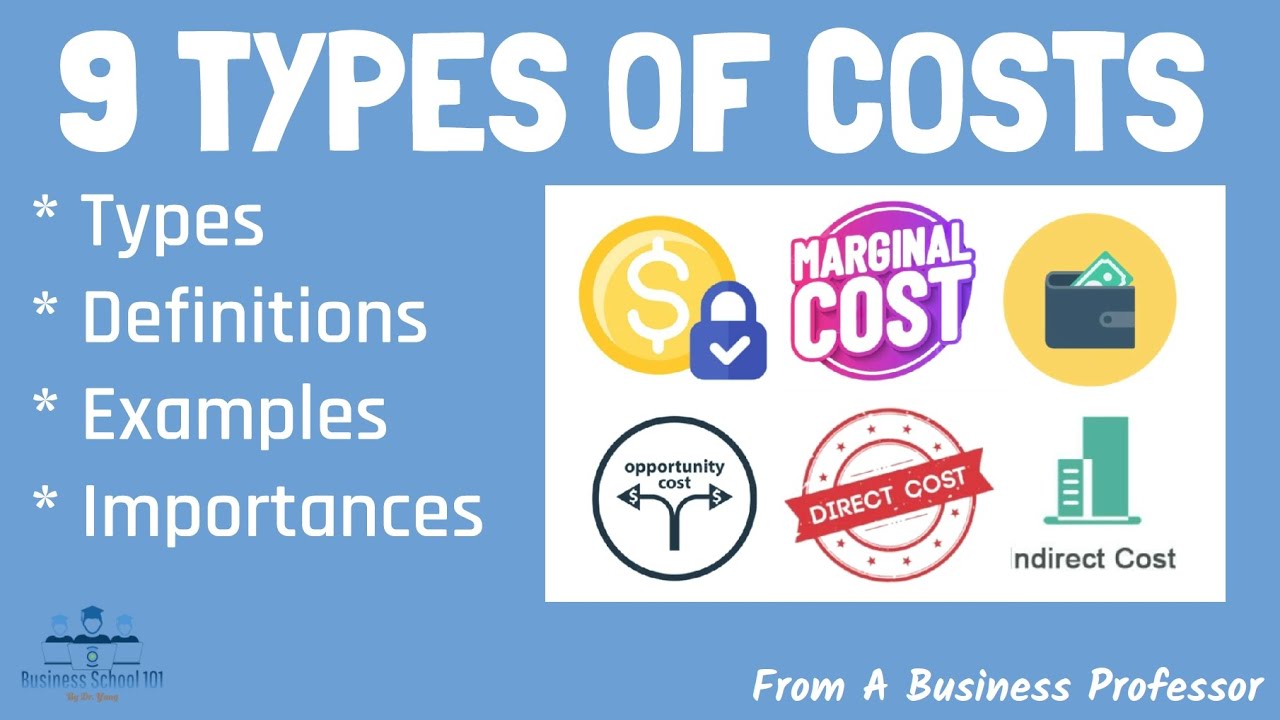 9 Types of Most Common Costs in Business | From A Business Professor cover art