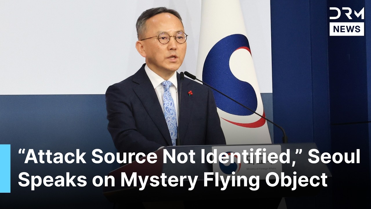 FULL REMARKS: Seoul Holds Key Briefing on Mystery Flying Object Investigation & Security Fears |AC1B cover art