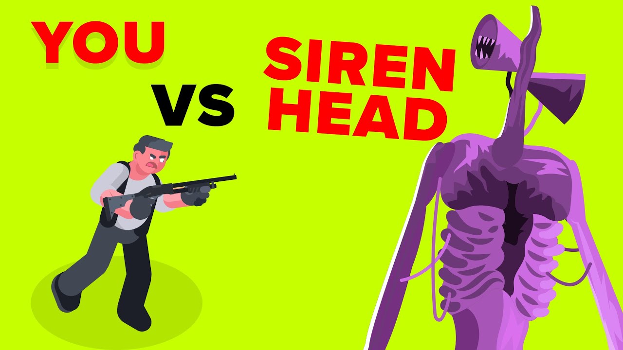 YOU vs SIREN HEAD – How Could You Defeat and Survive It? cover art