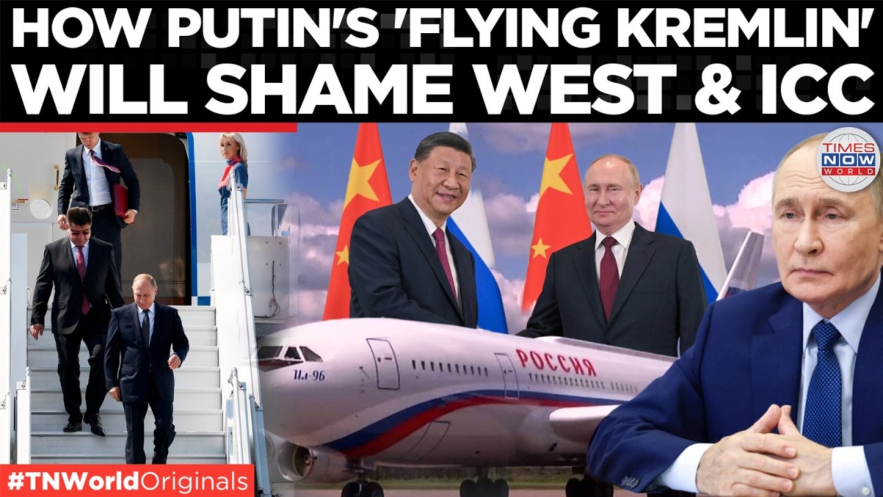 PUTIN IN CHINA: How Putin’s “Flying Fortress” Will Outsmart the ICC Warrant To Land In China cover art