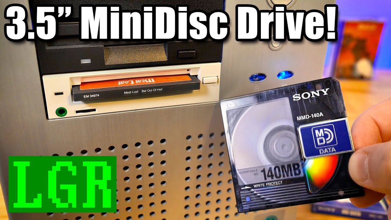 Sony's Internal PC MiniDisc Data Drive: MDM-111