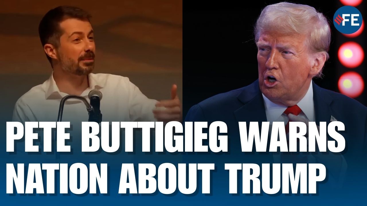Pete Buttigieg Urges Americans to Push Back Against Trump in Fiery Speech | US NEWS cover art