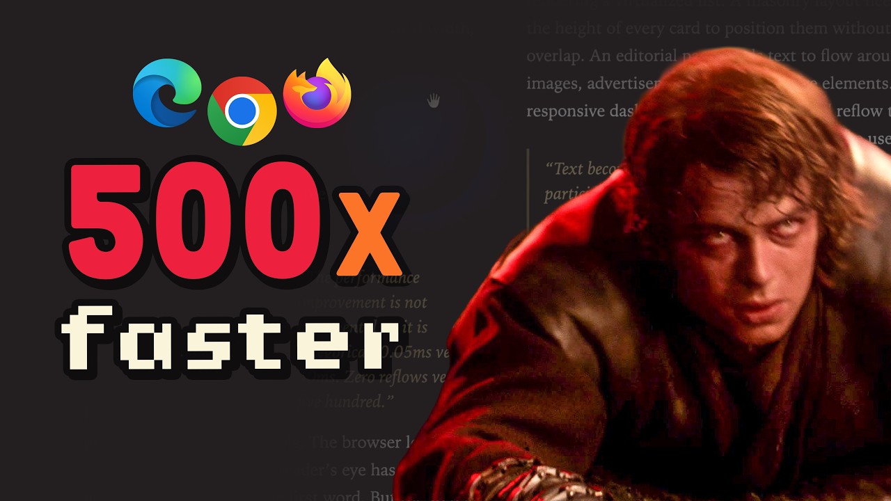 He just crawled through hell to fix the browser… cover art