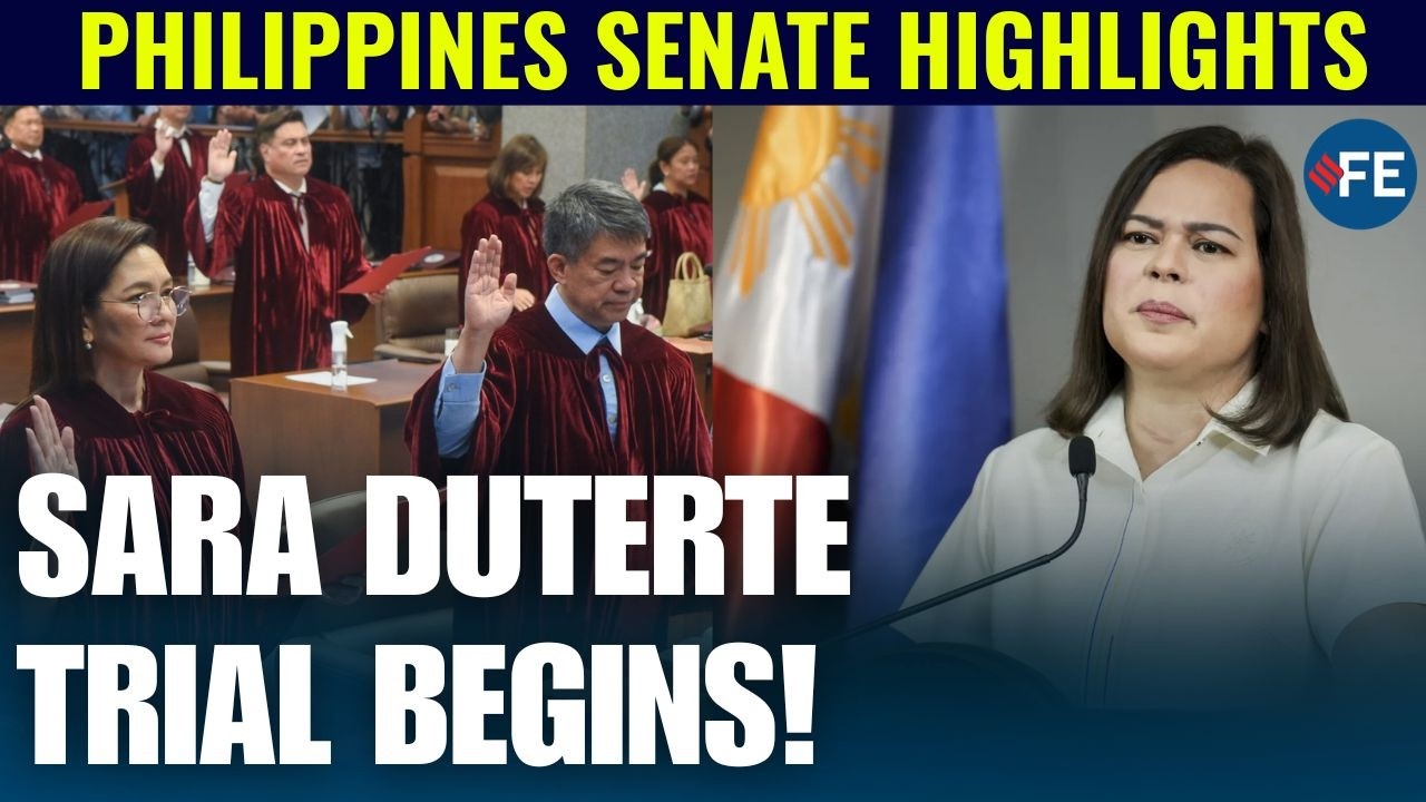 Sara Duterte Trial Begins as Senate Adopts Impeachment Court Mode | Philippines News cover art
