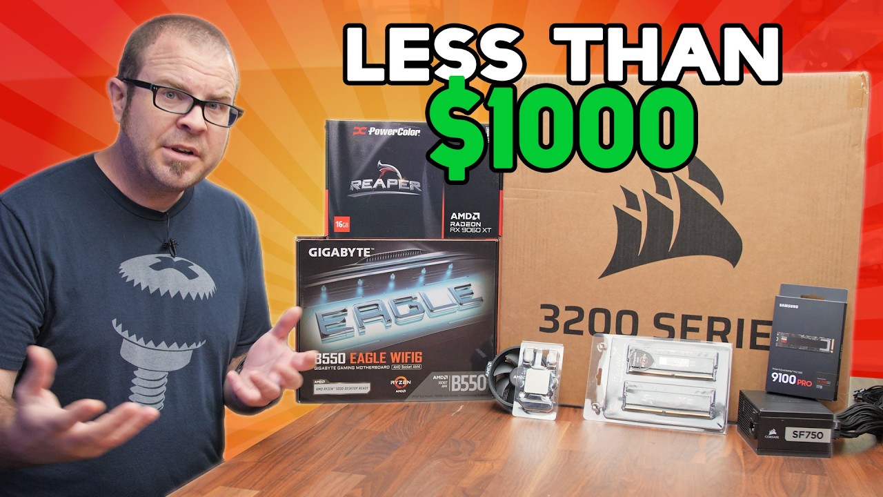 Here's what a $1000 Gaming PC looks like in 2026 cover art