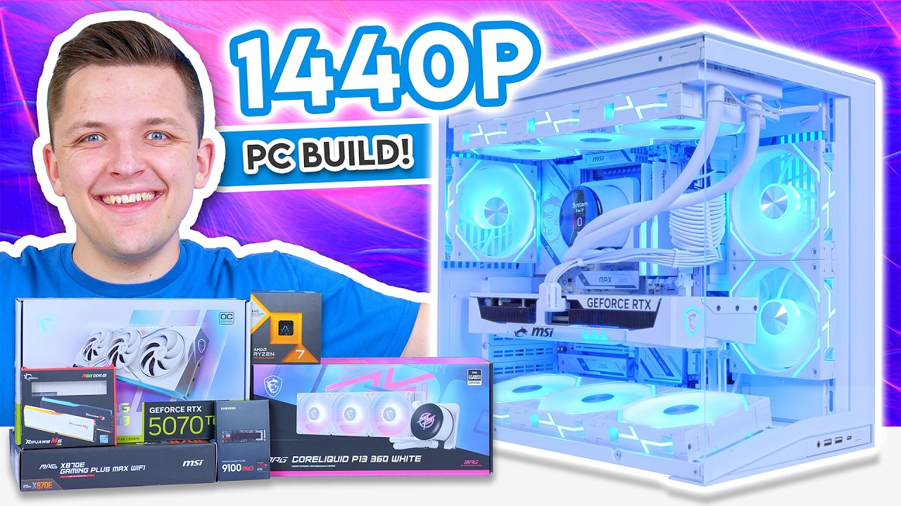 STUNNING All-White Gaming PC Build 2026! 😍 [Full Build Guide] cover art