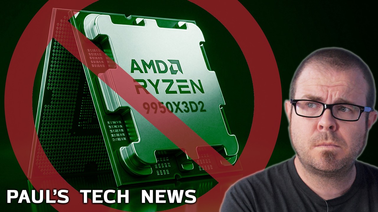 AMD just made a huge mistake. - Tech News April 26 cover art